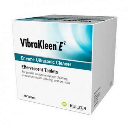 Kulzer VibraKleen E2 Ultrasonic - 80 Tablet Pack (50037101)